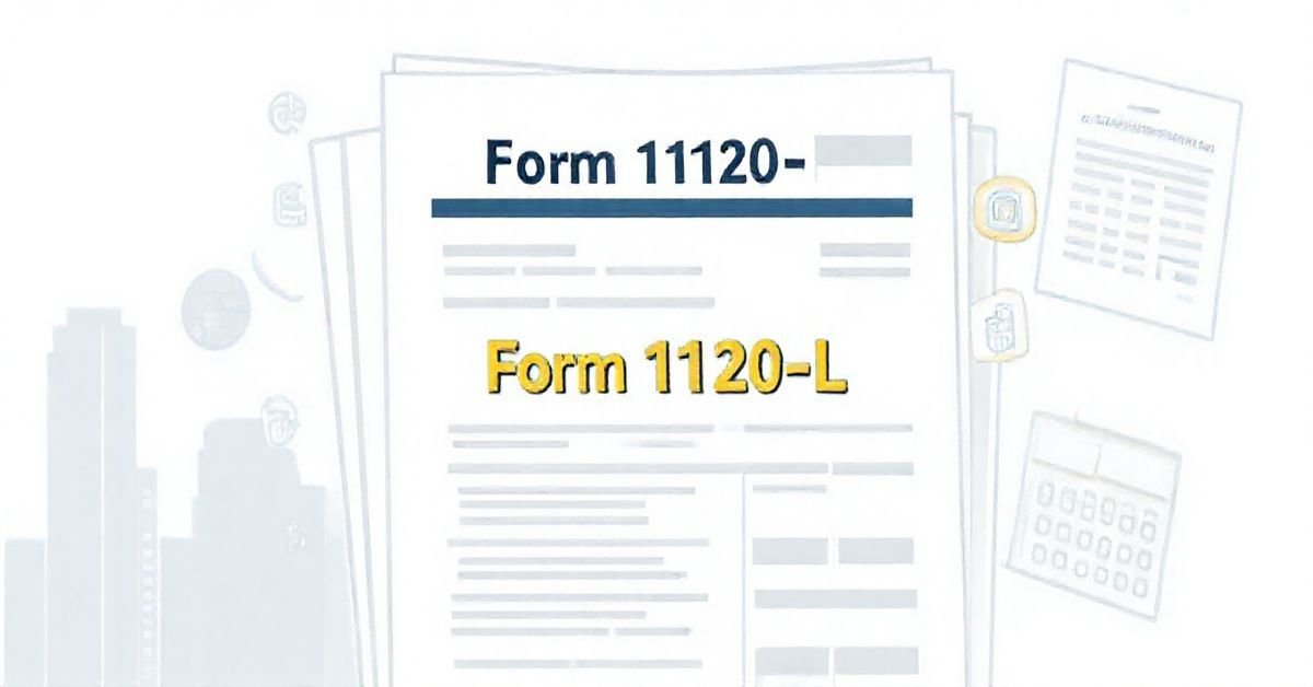 Form 1120-L: Life Insurance Tax Return | Expert Guide