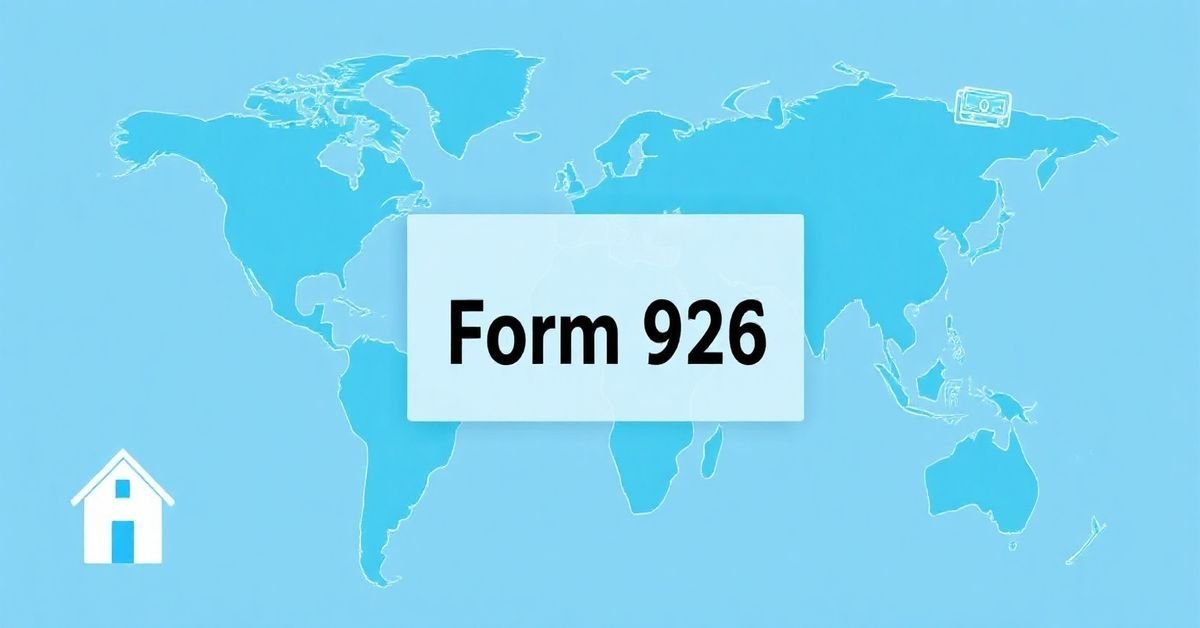 Form 926 Explained | Transfer Property to Foreign Corp