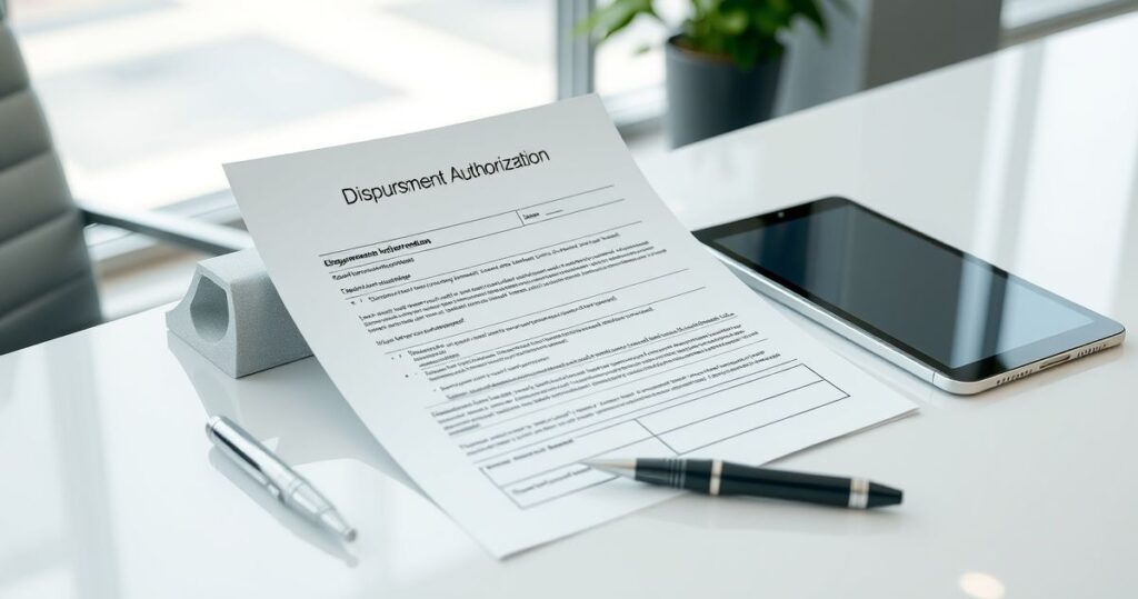 Disbursement Authorization Form Definition and How It Works